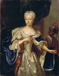 Ritratto della principessa Charlotte di Brunswick-Luneburg, 1728